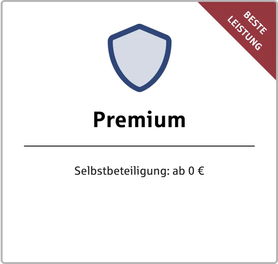 Die HFK1676 Hausratversicherung im Komfort-Tarif mit einer Selbstbeteiligung ab 0 Euro. 